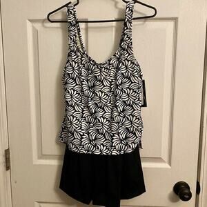 Women's Lycra Xtra Life One‎ Piece Swimsuit sz 12